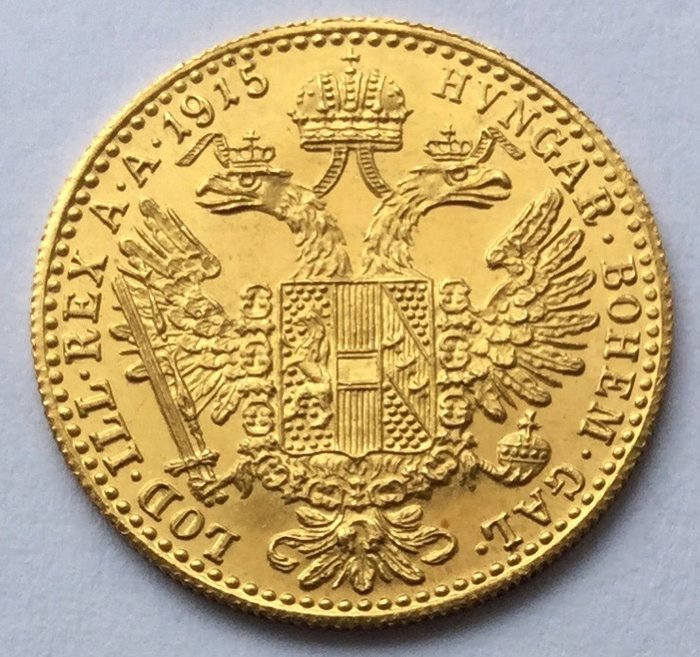 Austria – 1 ducat 1915 – Franz Joseph – Gold