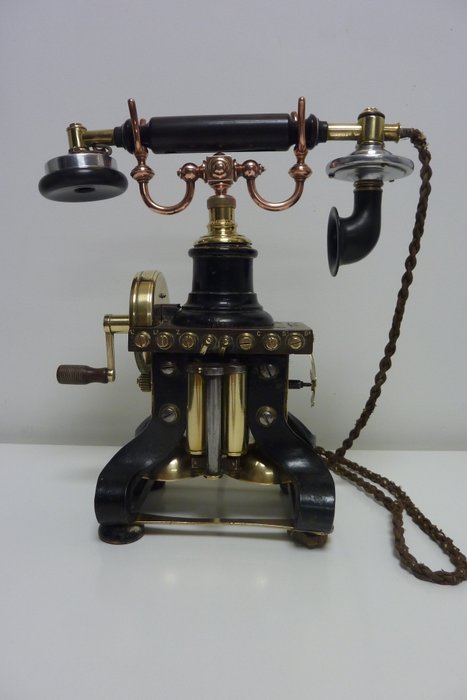Very special Ericsson “eiffel tower” telephone,  Skeleton telephone  around 1895