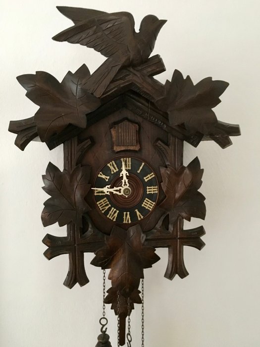 Old cuckoo clock - Black Forest Germany - approx. 1900-1920