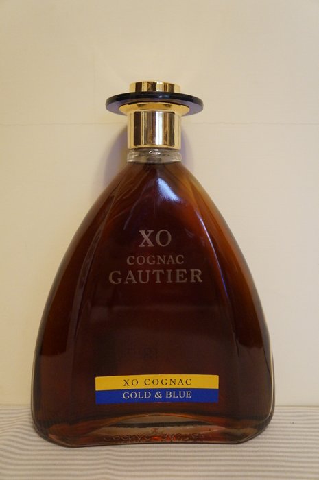 Gautier X.O. Cognac Gold & Blue