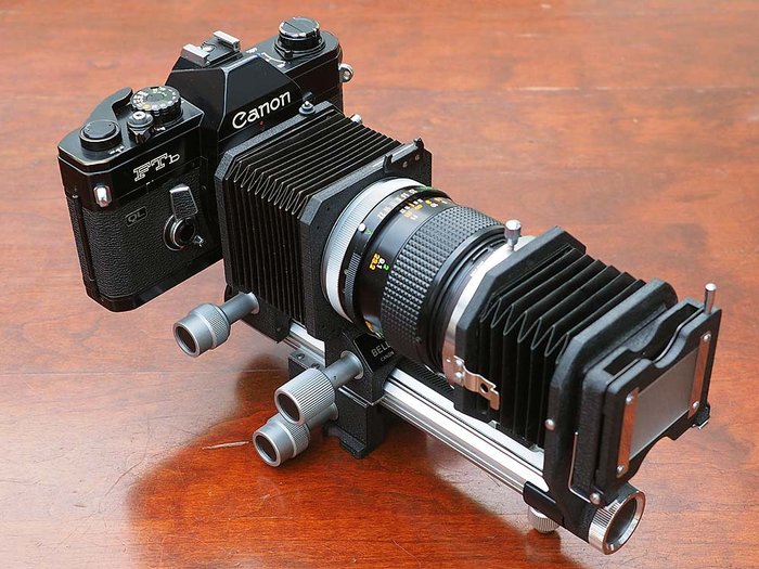 Canon FL Bellows + Slide duplicator