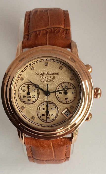 Krug Baumen Principle Diamond - Unisex watch - Unworn.