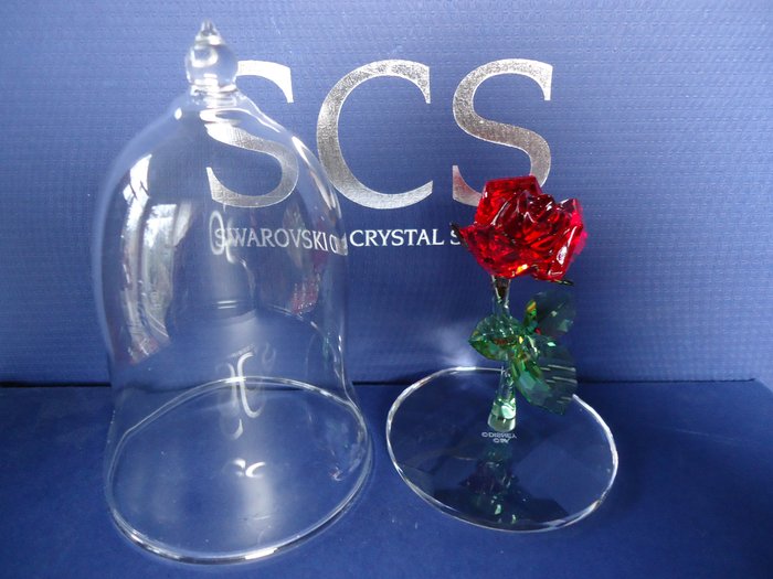 Goede Swarovski – Beauty – The Enchanted Rose in glass dome - Catawiki FB-67