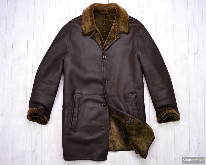 Hugo Boss - Spanish Merino Lamb Leather Jacket Coat
