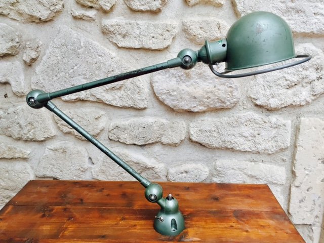 JIELDE - vintage industrial light, 2 arms