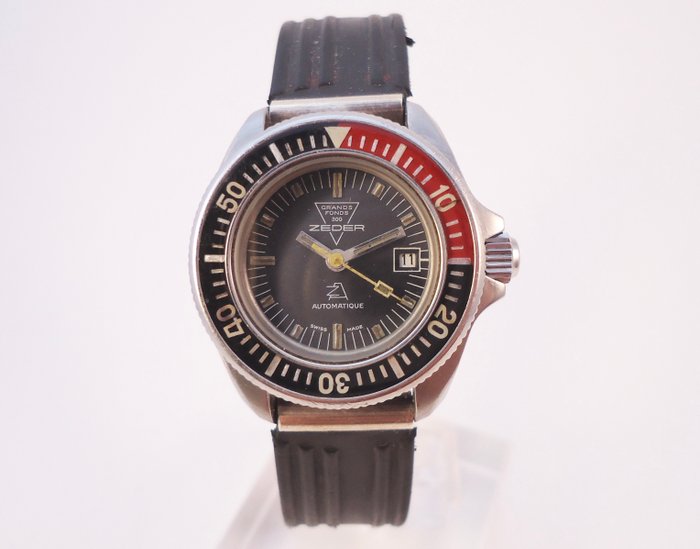 Reloj de buceo ZRC/ZEDER Grand Fonds 300 para mujer, años 90.