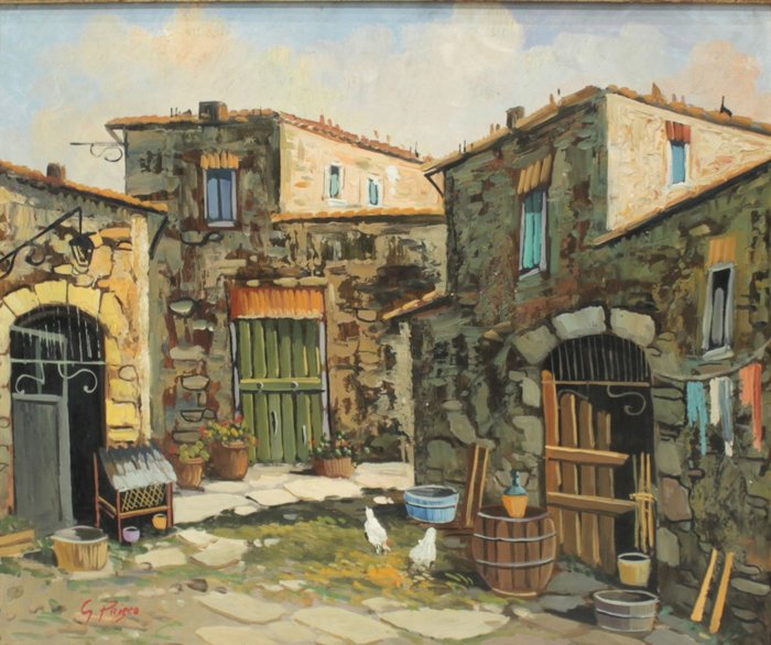 Gino Prisco (20th c.) - Casas de pueblo.
