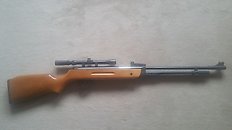 Lever-action air rifle B3 cal. 177 incl. ZF 3-7x20 and ammunition