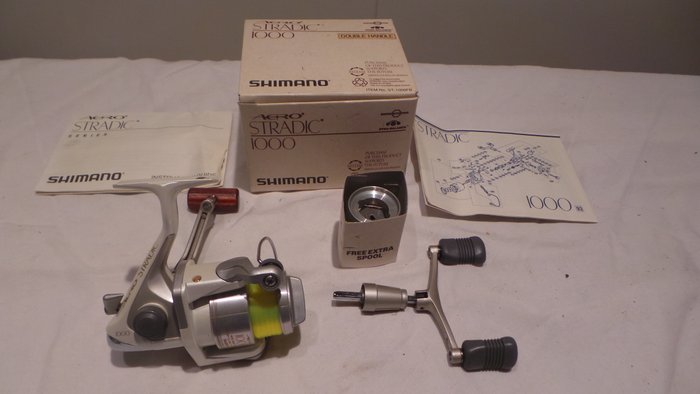Fishing reel Shimano Aero Stradic 1000 new in box with spare coil