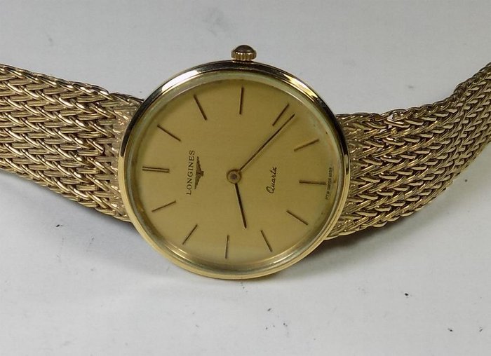 Longines L978 Quartz - All Plated - Classic - 1970's - Men's Wristwatch