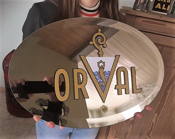 Mirror Trappist "ORVAL" TOP!!!  - 21st century.