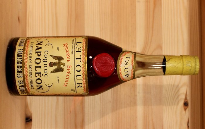 Latour Reserve Speciale Cognac Napoleon 700ml/750ml, 40%vol. from 1960s