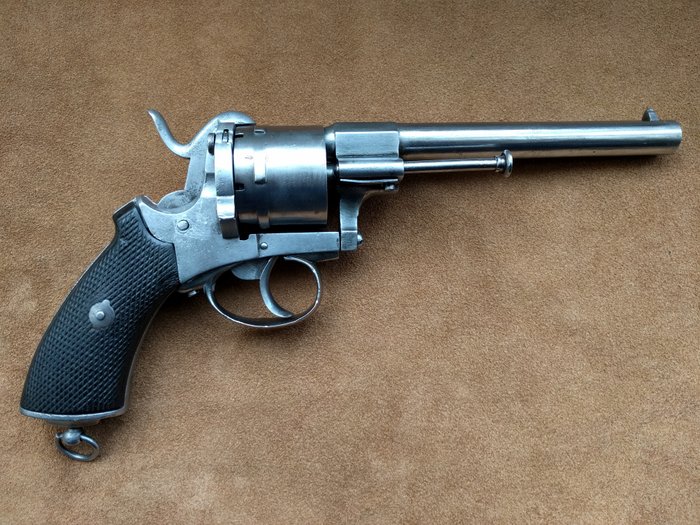 Rare Large 11 mm Revolver type Lefaucheux - ca. 1860