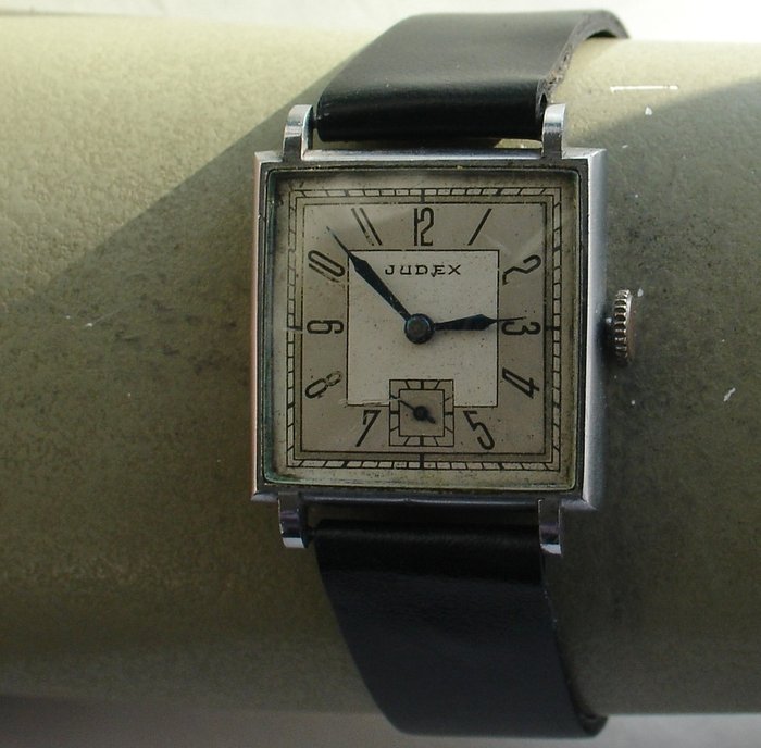 JUDEX - Typically Art Deco Men's Watch - 1930s