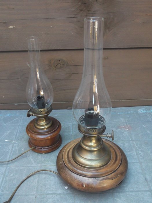 2 Smith & Diamond 1849 Rainbow lamps - 2nd half 20th century