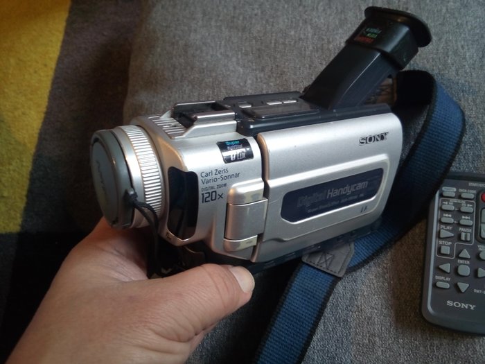 Sony DCR-TRV15E video photo cam super nightshot 0 lux !! Almost Rontgen 