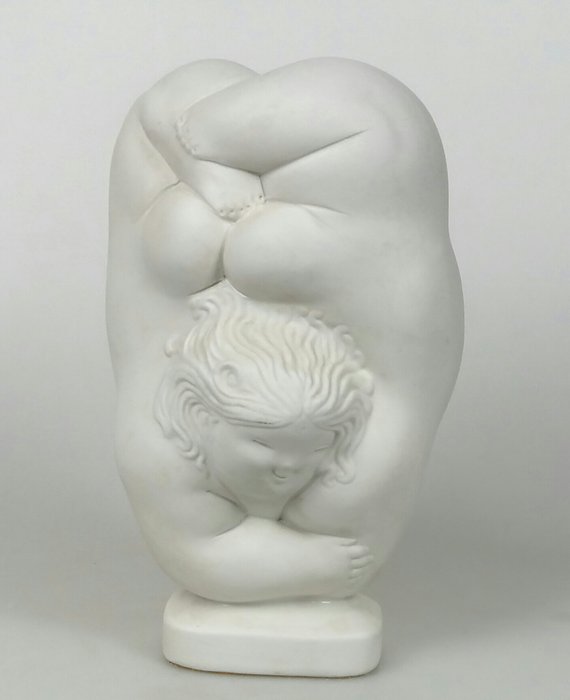Ricardo Mesa (1931-2000) - Bisque sculpture "Las Gordas"