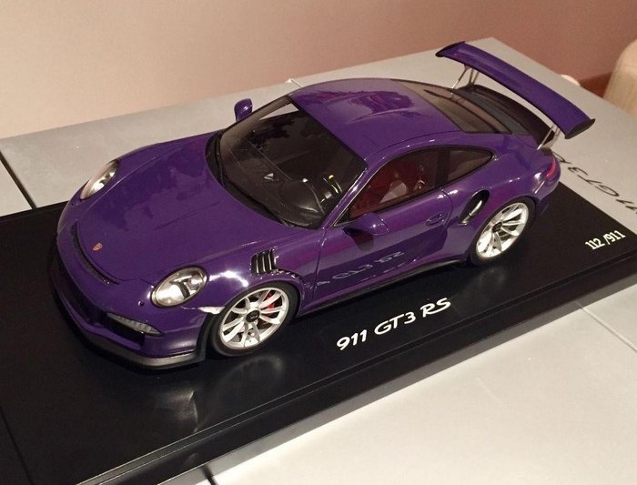 Spark - Scale 1/18 - Porsche 911 991 GT3 RS - Ultra Violet