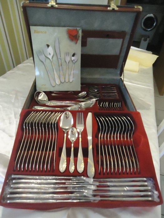 Cutlery case BERGMAN model bianca - 72-piece solingen