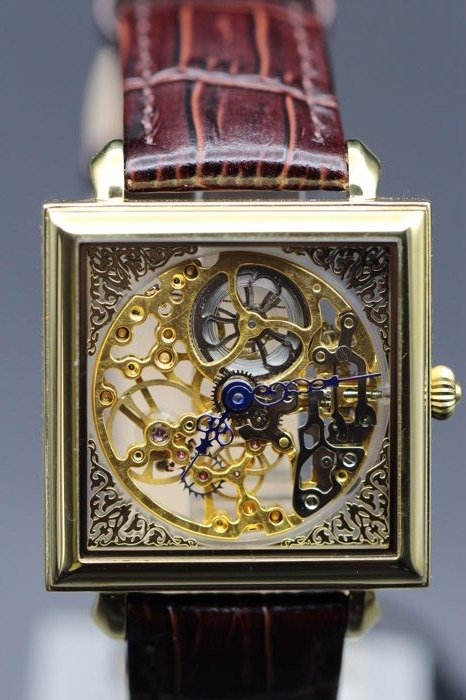 Stauer 20879 Skeleton Automatic – Men's wristwatch – Never worn - Catawiki