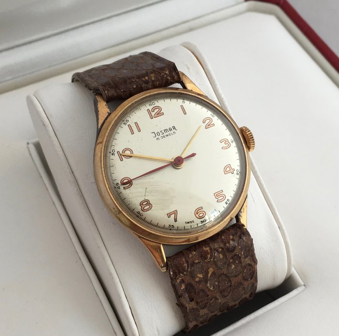 JosmaR vintage men's wristwatch – 1950/1960 – no reserve price
