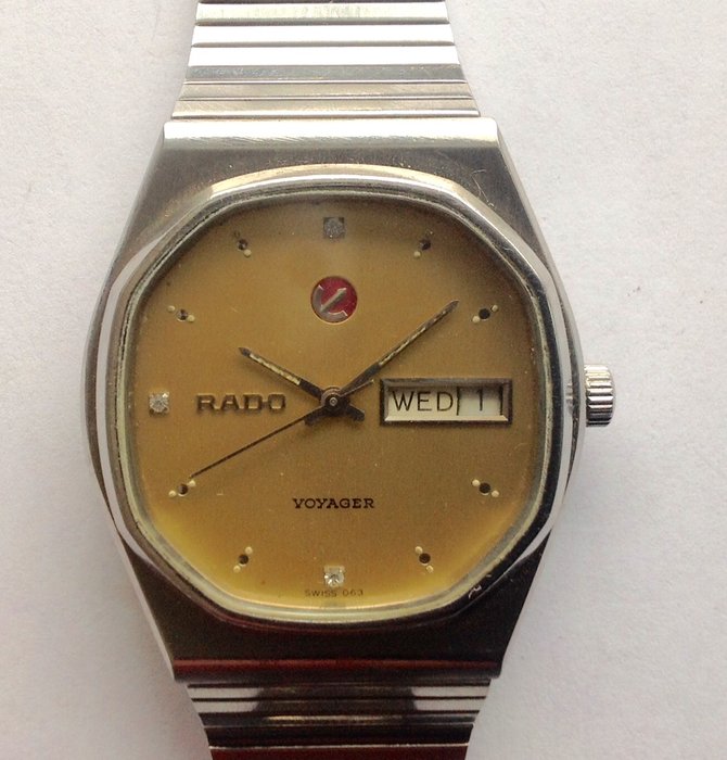 Rado Voyager automatisch herenhorloge ,jaren '70 , in goede staat