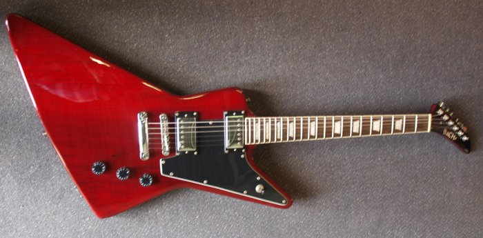 New Bach Explorer Model Guitar Colour Transparent Red Catawiki