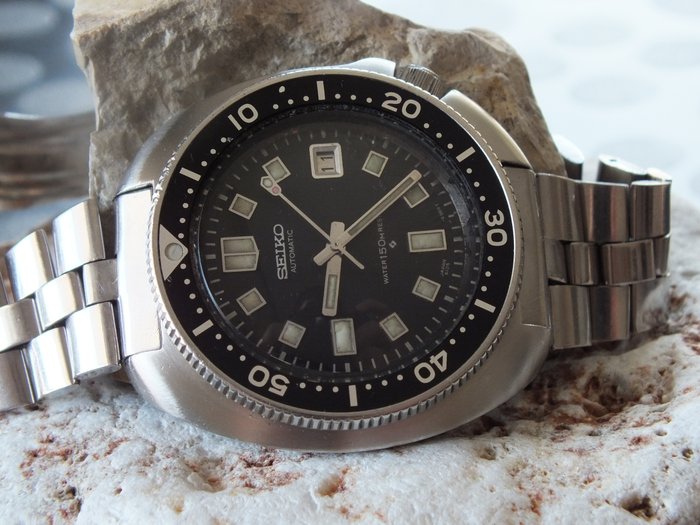 Seiko Diver (6105-8110) - Men's Automatic Wristwatch - Legendary Iconic Vietnam War Model 1970s