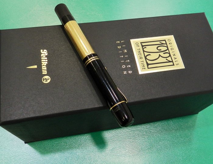Pelikan 1931. Fountain Pen Special, Limited and Numbered Edition. Gold