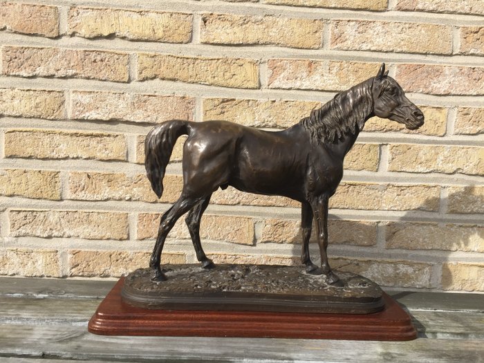 Pierre Jules Mene - Bronze Horse, 20th century.