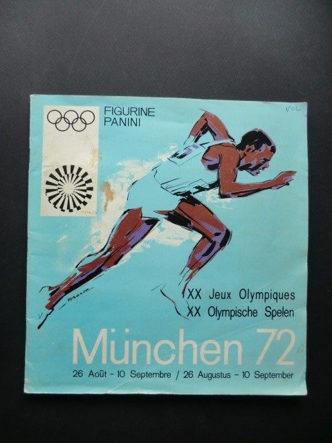 Panini Munich 72 - Olympic Games 1972 - Complete album - In good condition.