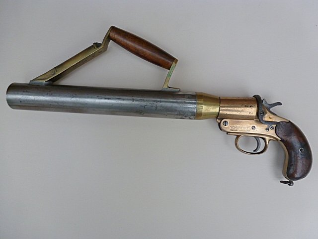 British "Schermuly Rocket Pistol Apparatus (SPRA)" 1920-1945