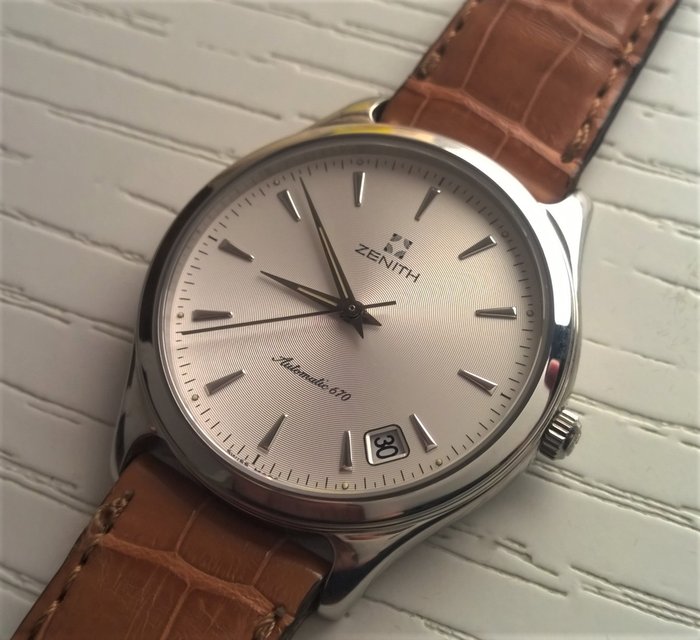 Zenith Elite Vintage Automatic cal. 670 – men's wristwatch  –