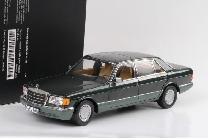 Impala norev 1:18 b66040646 Original Mercedes-Benz 560 sel v126 1985-1991 