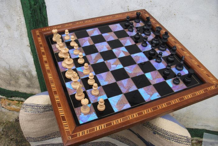 Butterfly Wings Trays chess game- Galeria Florida / Brasileira