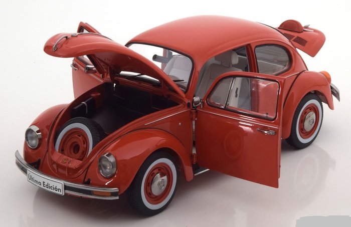 Schuco - Scale 1/18 - Volkswagen Beetle 1600i Ultima Edicion - Colour: Orange