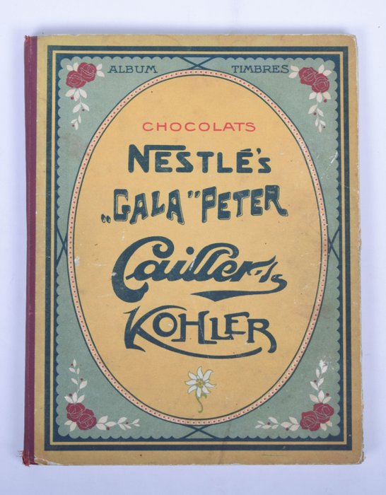 Plaatjesalbums; Nestlé's "Gala" Peter, Cailler & Kohler - Album timbres - jaren '20