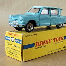 Dinky Toys-France - Scale 1/43 - Citroën Ami 6 No.557 - Catawiki