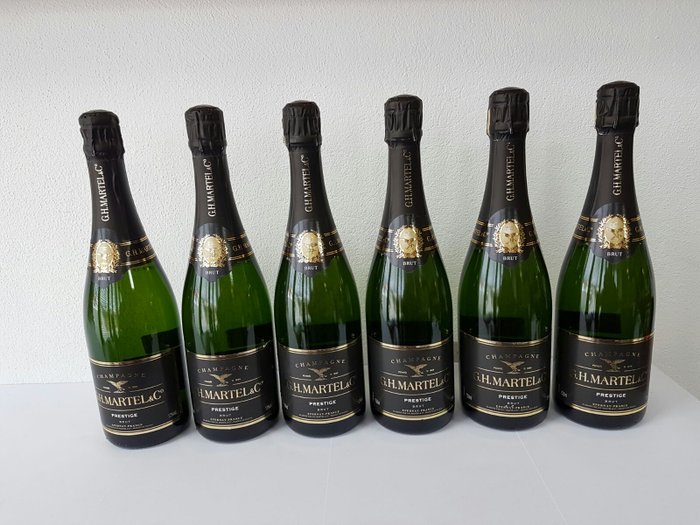 G.H. Martel & Co. Prestige Brut, Champagne, France - 6 bottles (750ml)