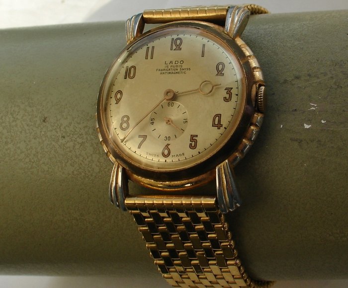 LADO ** Oversized * Art Deco * Men's watch * 1940s