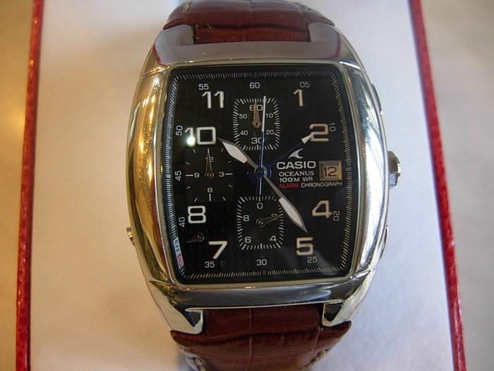 Casio Oceanus  Casio OC-502-Chronograph-Men s wristwatch-