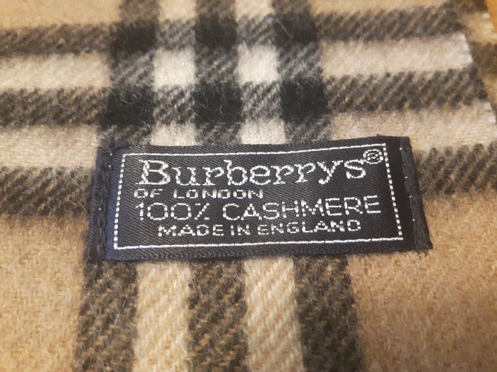 31 Burberry Scarf Label Authentic - Labels Database 2020