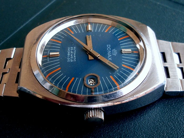 Swiss DONAX automatic – Men's wristwatch – 1970s