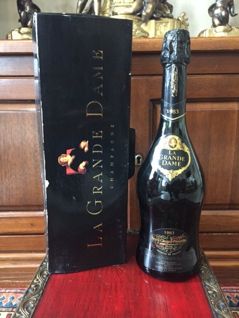 1983 Veuve Clicquot Ponsardin La Grande Dame Brut, Champagne - 1 bottle in original box