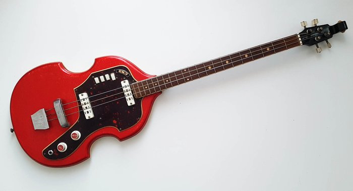 Very rare 1962 / 1964 Eko 1150 Violin Bass / Bass guitar