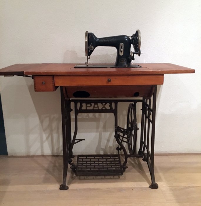 Pax sewing machine - wood and metal-early 20th century