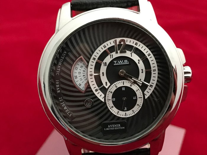 T.W.S. Avenir Limited edition – Men's Wristwatch – Never worn, brand new