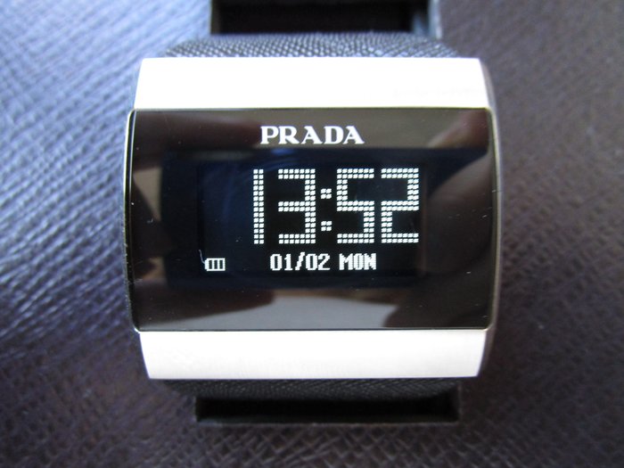 prada wrist watch