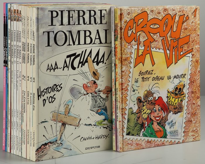 Croqu' la vie T1 + T2 + Pierre Tombal T2 + T5 à T9 + T13 + T18 + T20 + T21 + T31 + Best Os - 14x C - EO (1986/2010)