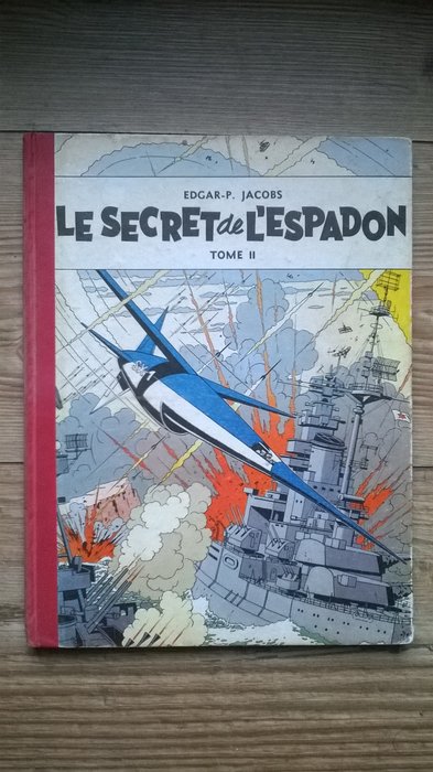 Blake et Mortimer T2 - Le Secret de l'Espadon 2 - C - 2ème édition (1954) 